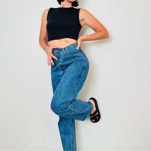 Vintage-Inspired Fashion Nova Jeans – Size 3 (Waist ~27”, Inseam ~29”)